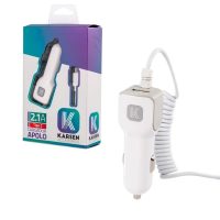 Cargador 12V 2.1A Tipo C Karsen Apolo Con Cable 