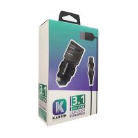 Cargador 12V 3.1A Micro Usb V8 Karsen Estruendo - Con Cable