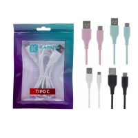 Cable Usb Tipo C Karsen C-103 Carga Rapida - Colores Varios