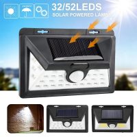 Panel Reflector Led Solar Con Sensor De Movimiento - Grande