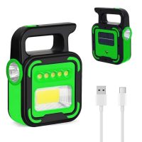 Linterna + Lampara Luz De Emergencia - Carga Solar Jd-925B