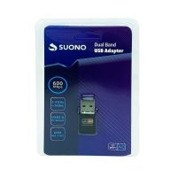 Antena Adaptador Wifi Usb 2.0 Suono 2.4Ghz / 5Ghz 600Mbps