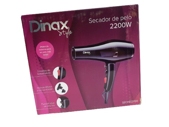 Secador De Pelo Dinax 2200W Sechd2Y00