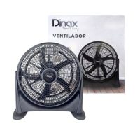Ventilador Turbo De Piso 12" 40W Dinax - 5 Aspas Plasticas
