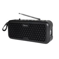 Radio Parlante Dinax Con Linterna Y Carga Solar