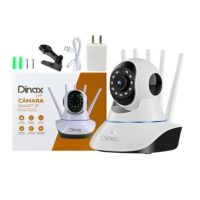 Camara De Seguridad Wifi 5 Antenas Dinax Dx-Ipcam5 - App:Yoosee