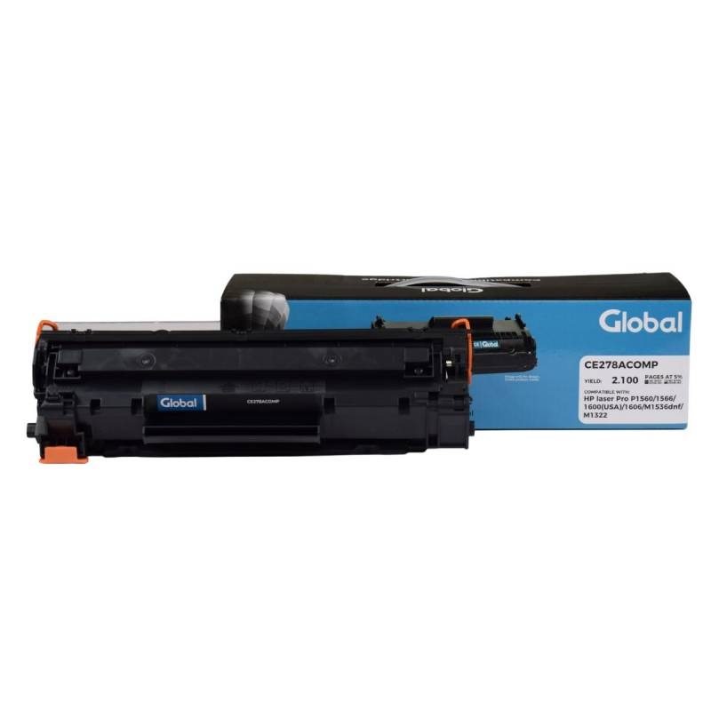 Cartucho Toner Compatible Hp Ce278A 2.1K - Global Electronics