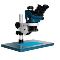 Microscopio Trinocular Kaisi Tx-350S 7-50X - Incluye Mini Ventilador Extractor