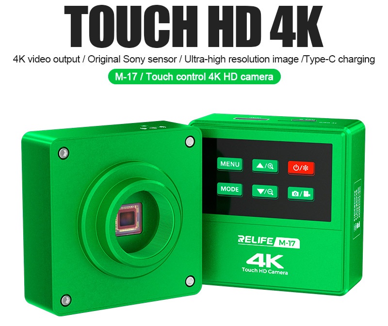 Camara Para Microscopio 4K Relife M-17