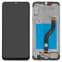 Modulo Samsung A20S Original Con Marco