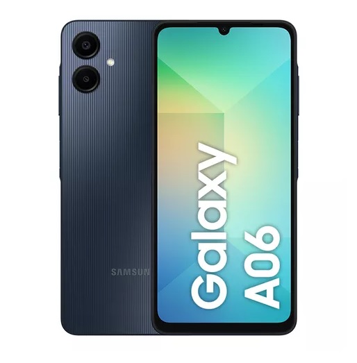 Celular Samsung Galaxy A06 4Gb Ram / 64Gb Rom + Sd 32Gb - Negro