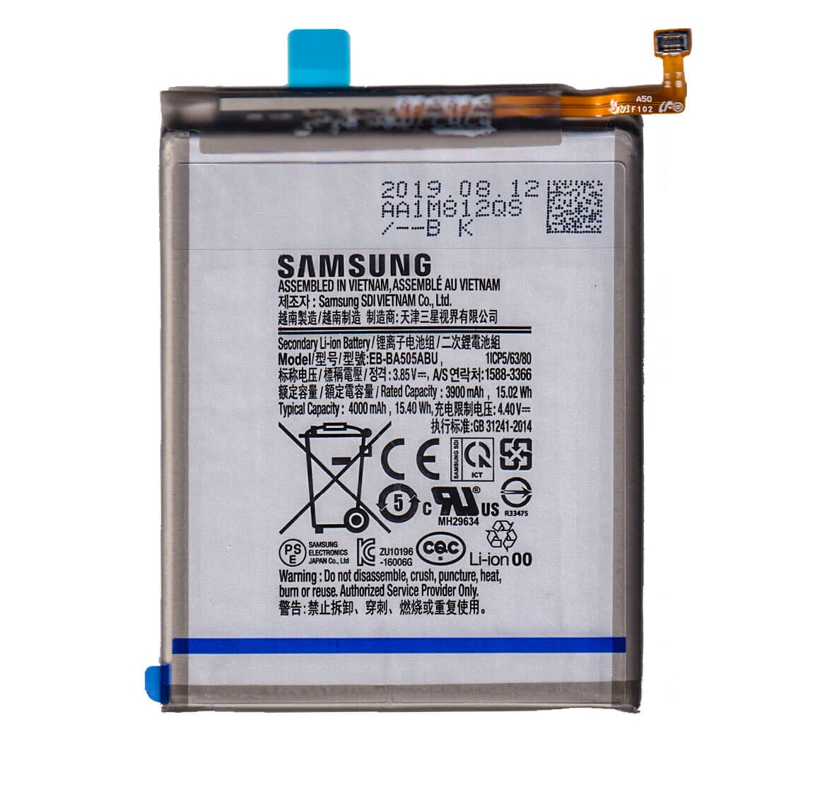 Bateria Samsung A20 A30 A30S A50 Ba505 Calidad Original