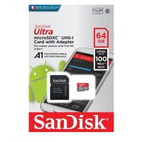 Memoria Micro Sd 64Gb Sandisk Ultra Clase 10 - 100 Mb/S 100% Original
