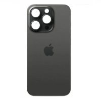 Tapa Iphone 15 Pro Black Titanium