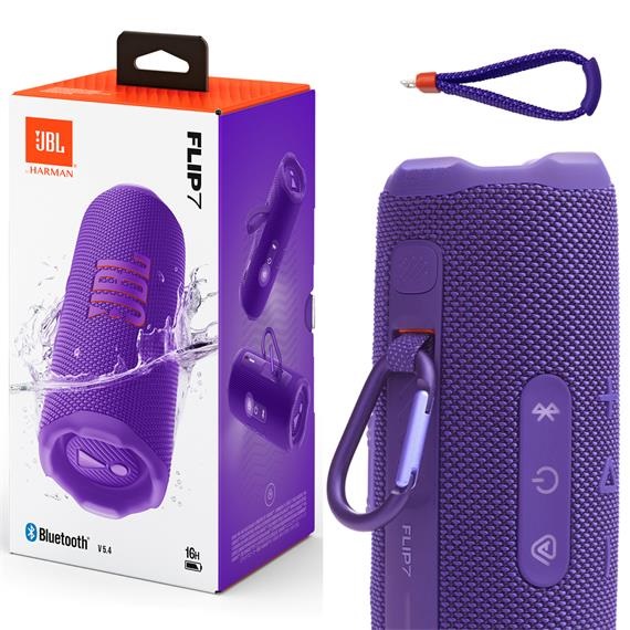 Parlante Portatil Jbl Flip 7 Original - Purple