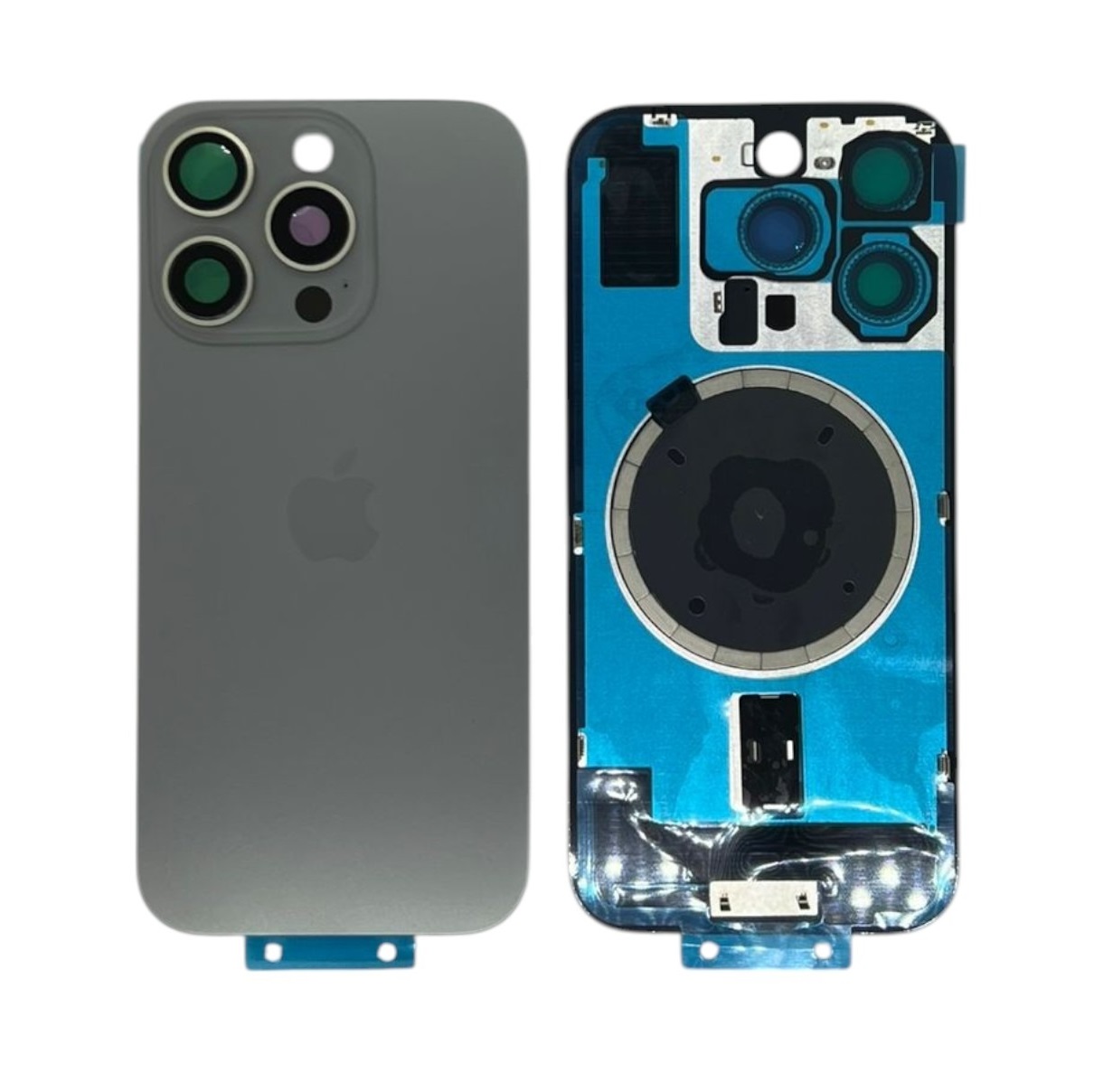 Tapa Completa Iphone 16 Pro Max Natural Titanium