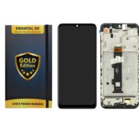 Modulo Gold Edition Moto G10 G30 Original Con Marco